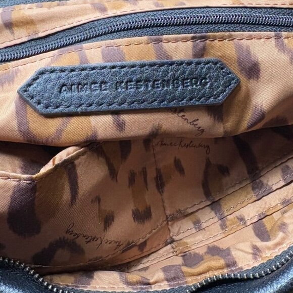 AIMEE KESTENBERG Fiery Convertible Chain Crossbody Clutch Bag In Black - Picture 12 of 12